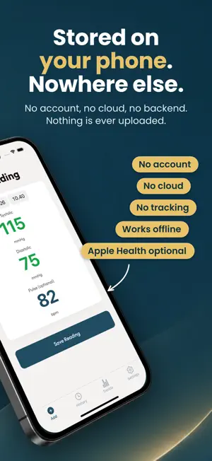 Tahti: Blood Pressure Tracker screenshot 2