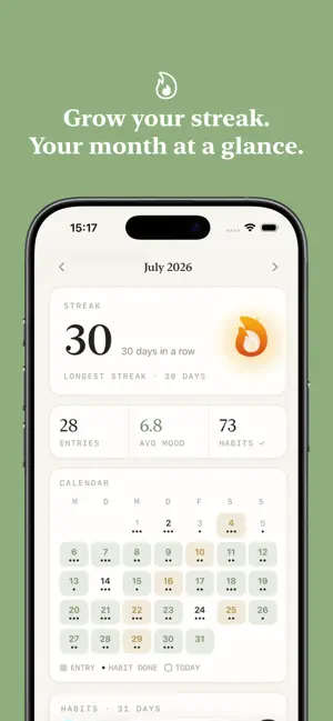 journyy: Journal, Mood, Habits screenshot 4