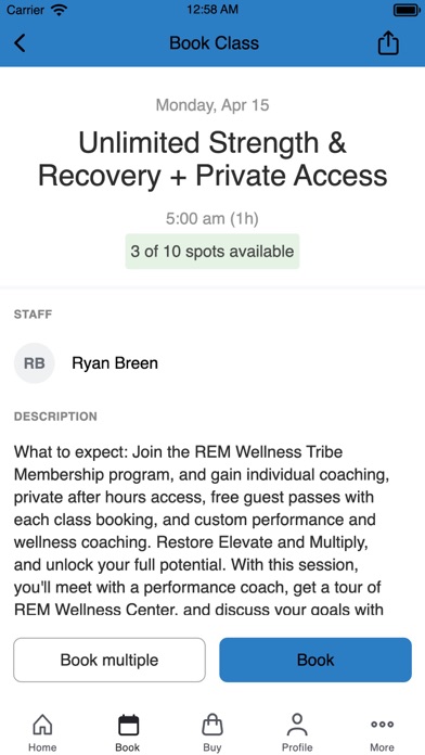 REM Wellness Screenshot