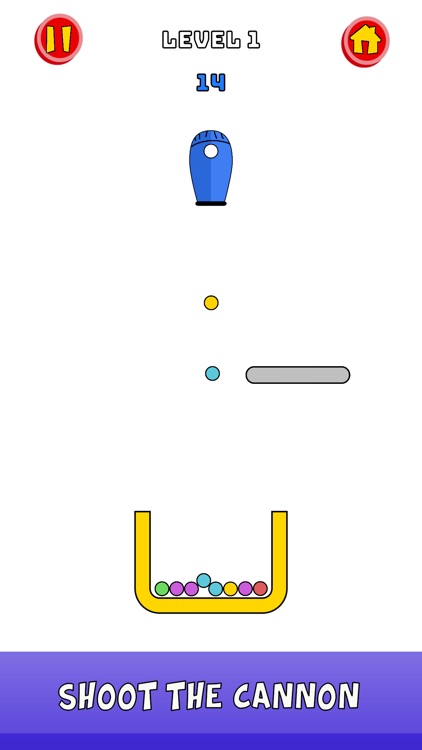 Cannon Shot Game: Ball Blast