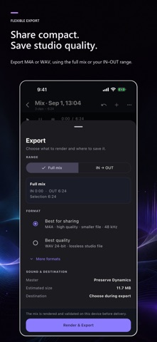 AI Audio Mixer: Audio Editor Screenshot 6 of 7