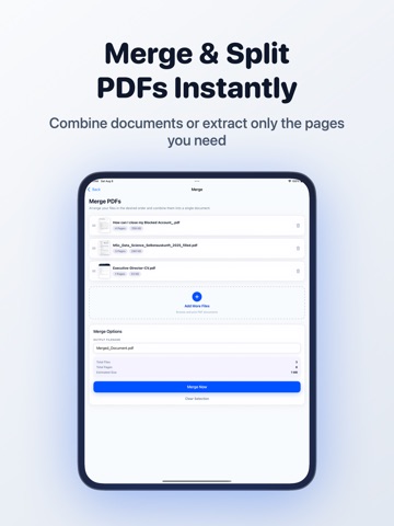 ProDoc: PDF Editor & Scanner iPad screenshot