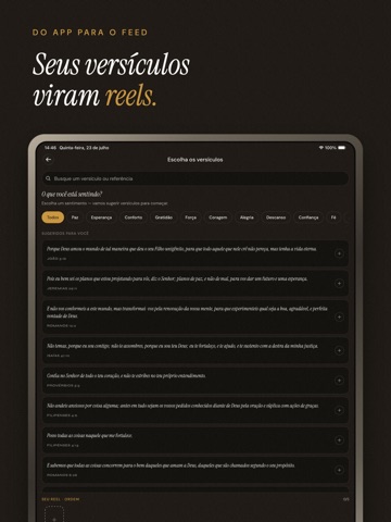 Verso: Versículo do Dia iPad screenshot 4