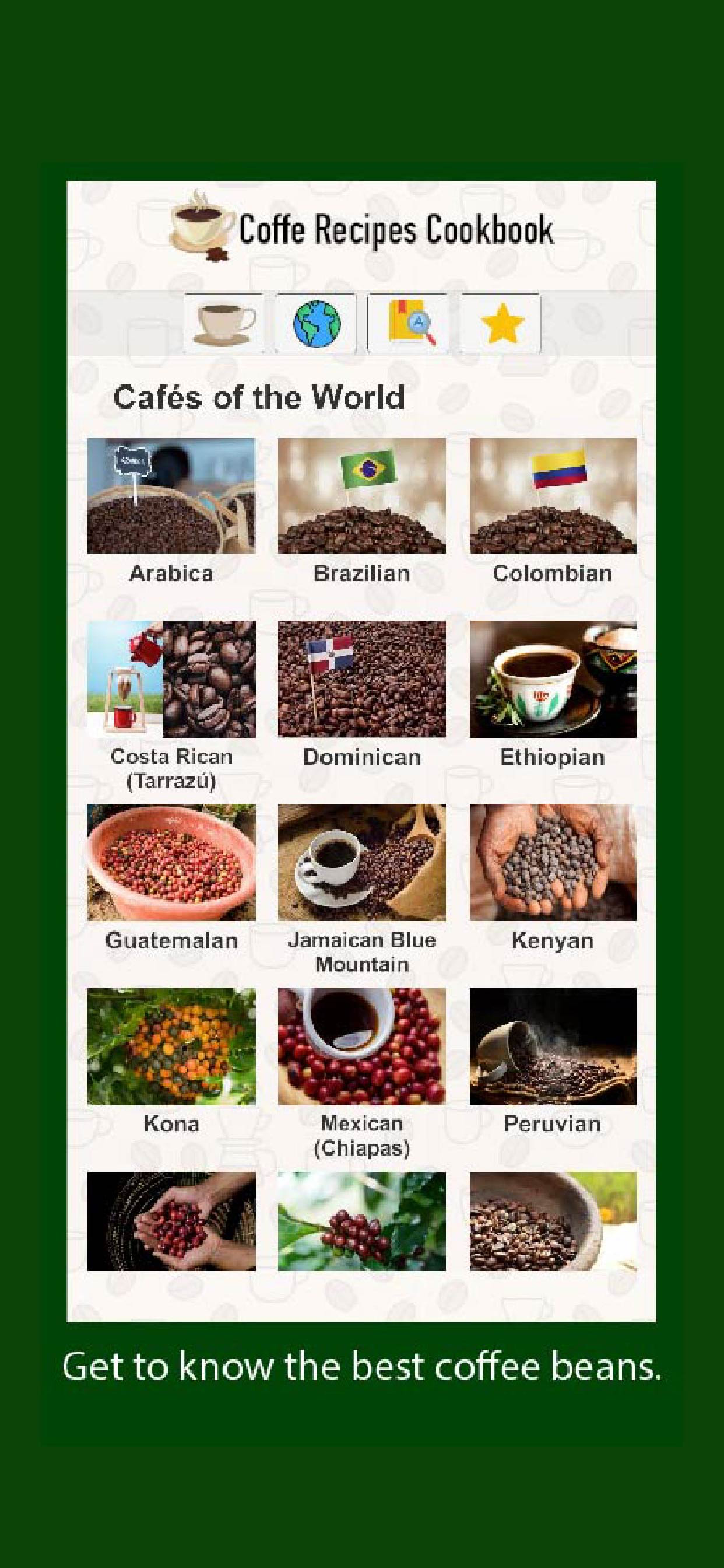 Coffee Recipes Cookbook