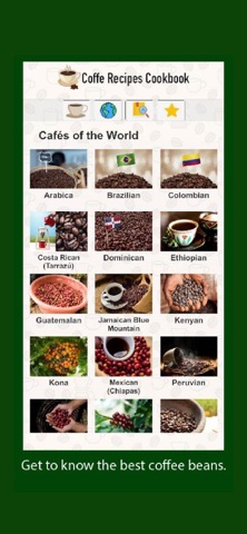 Coffee Recipes Cookbook screenshot