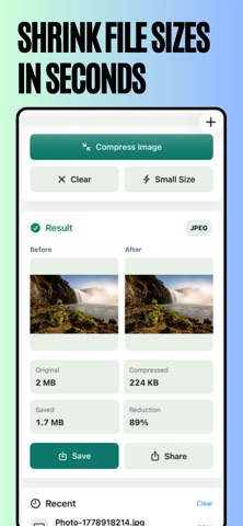 Offline Image Compressor screenshot