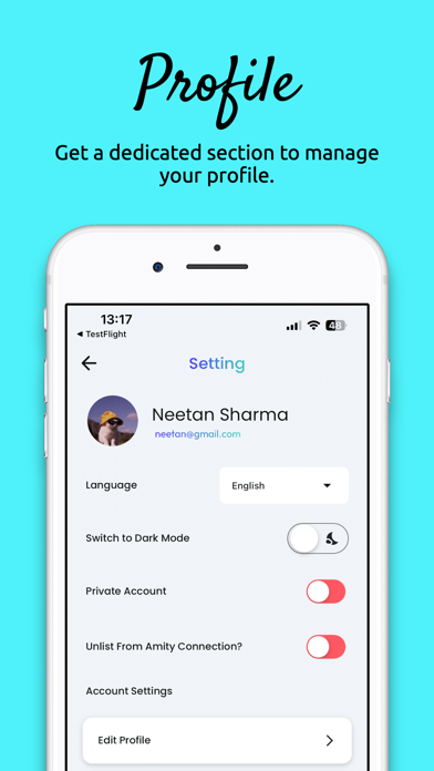 Amistad - Amity Amizone App Screenshot
