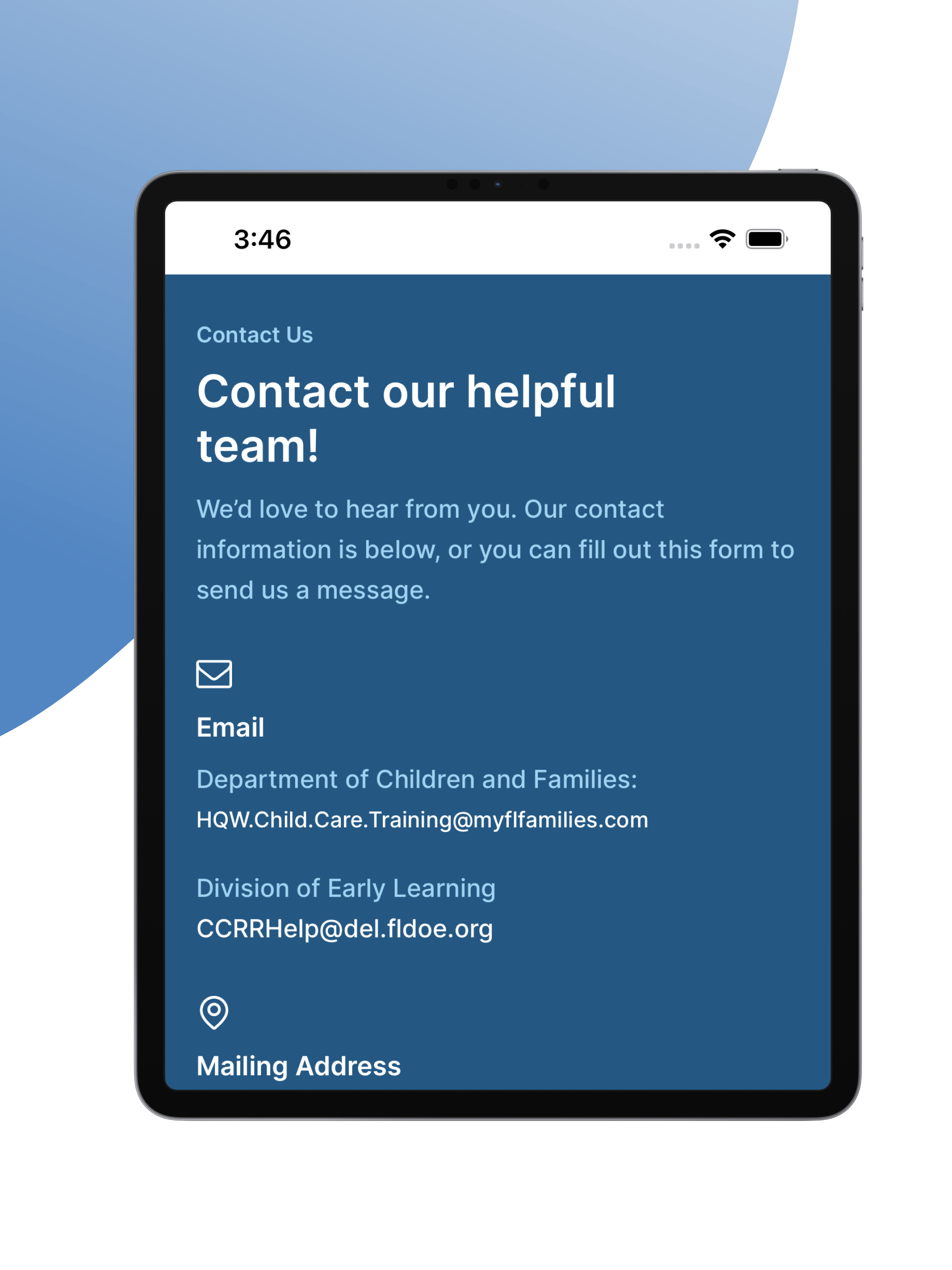 Florida Child Care Connect screenshot 7