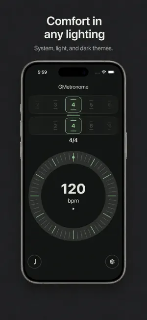 GMetronome-Rhythm & Tap Tempo screenshot 3