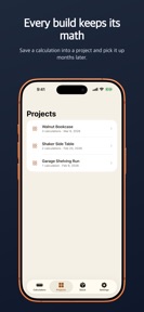 Tenon: Woodworking Calculator screenshot