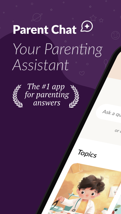 Parent Chat iPhone screenshot 1 - Reference app