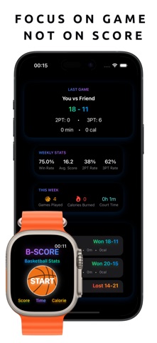 B-Score: Basketball Stats screenshot