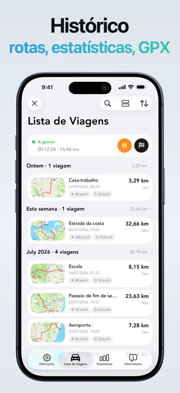 Velocímetro GPS Velocidade Kmh screenshot 5 of 10
