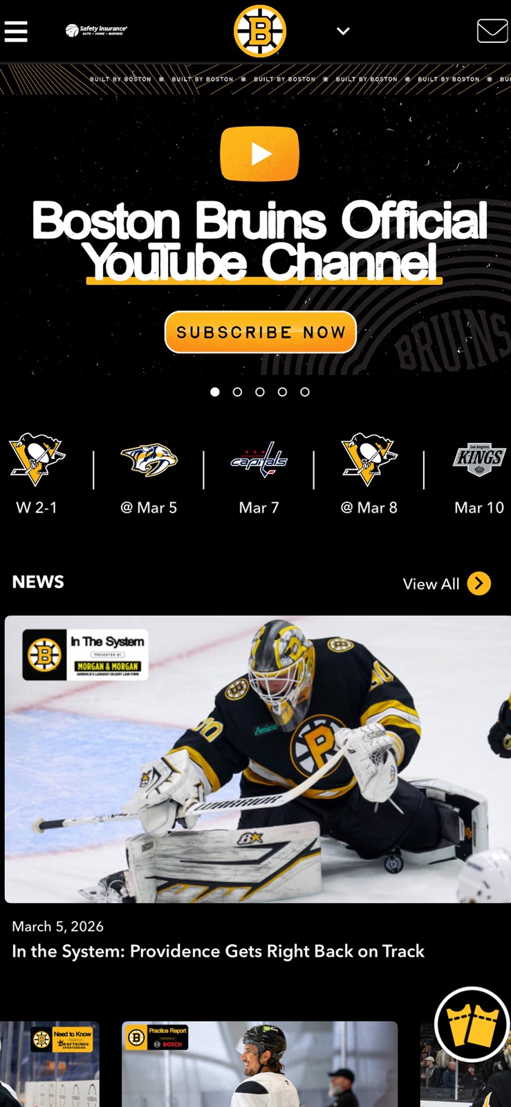 Bruins+TD Garden iphone screenshot 1
