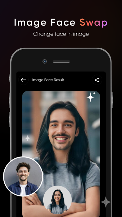 AI Face Swap Deep Fake Video Screenshot