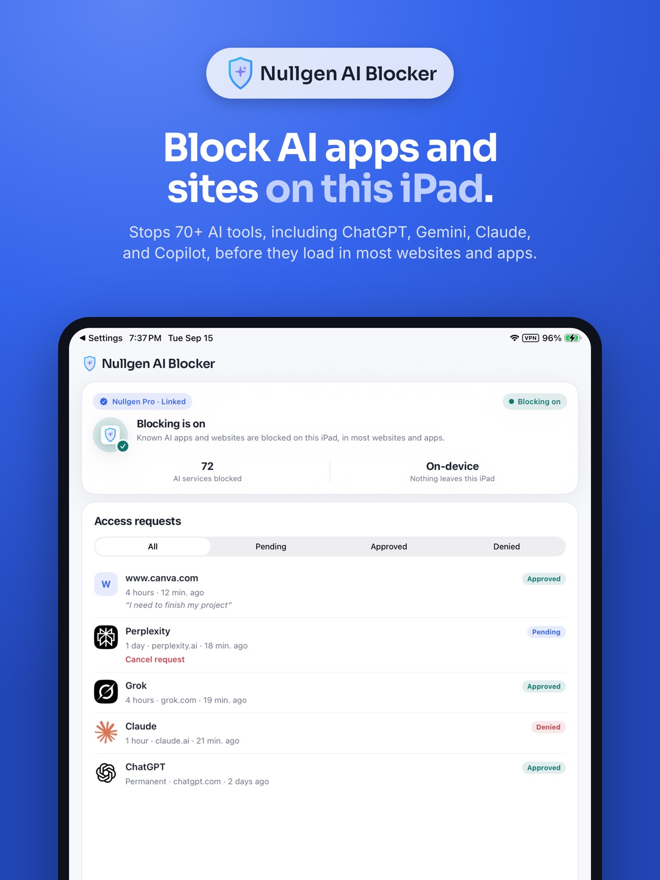 Screenshot 7 of Nullgen AI Blocker