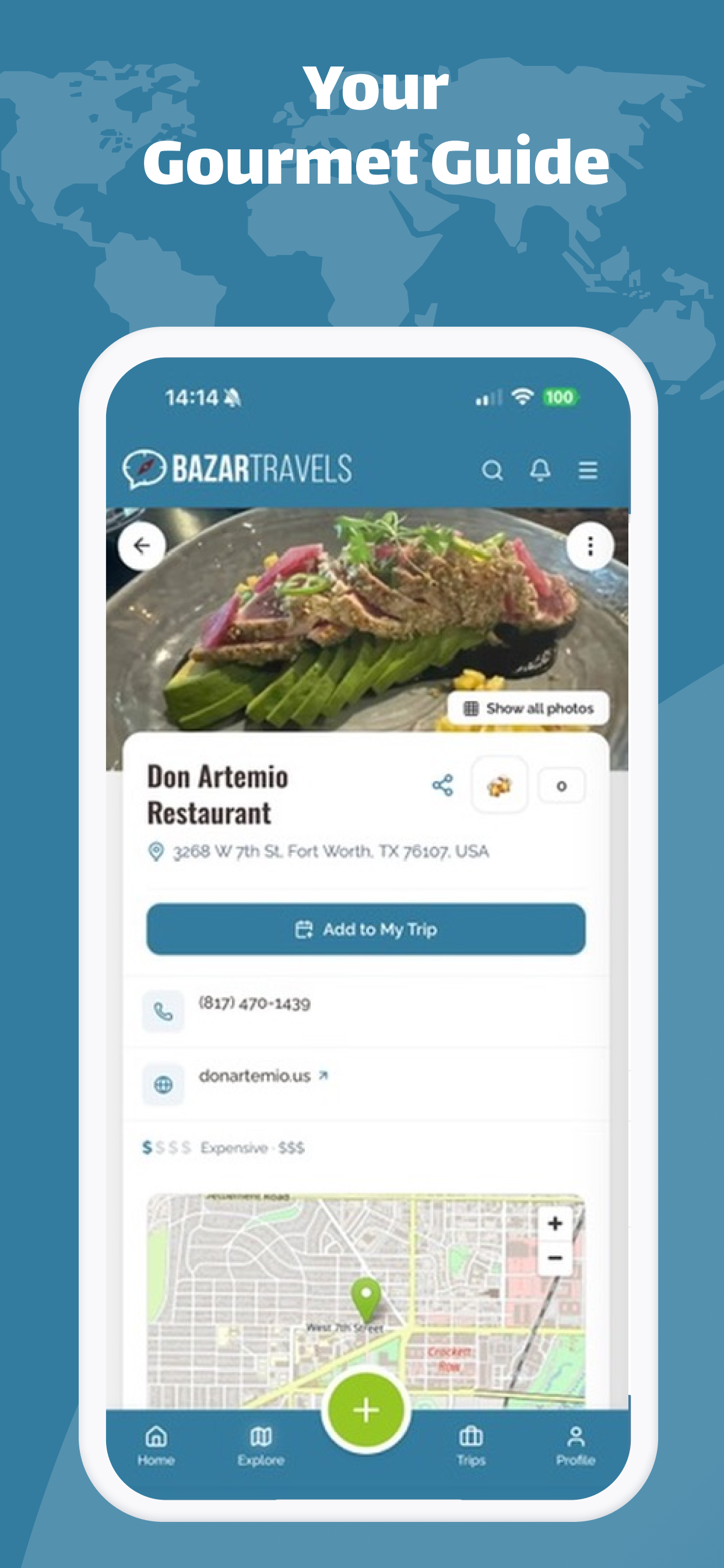 Bazar Travels: Trip Planner