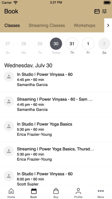 Cleveland Yoga iPhone screenshot 2 - Health & Fitness app
