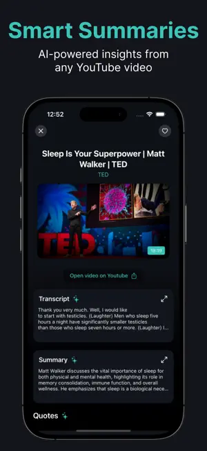 Recapy - AI YouTube Summary screenshot 2