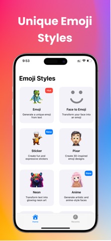 AI Emoji Maker - Playground screenshot