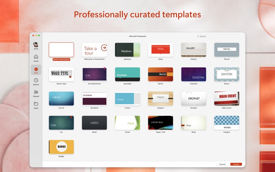 #6. Microsoft PowerPoint (macOS) Podle: Microsoft Corporation