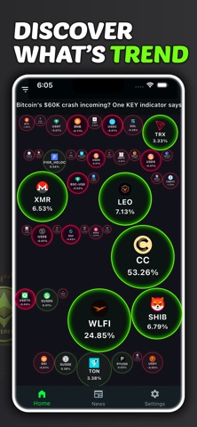 BubbleNexus: Crpyto Tracker Screenshot 3 of 5