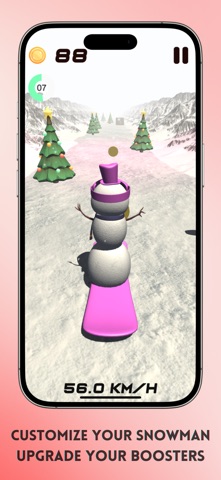 Snowman Run: Winter Escape Screenshot 4 of 8