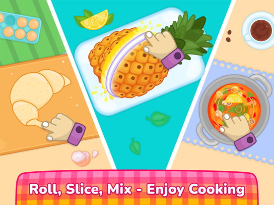 Kids Cooking Game for Toddlers iPad screenshot