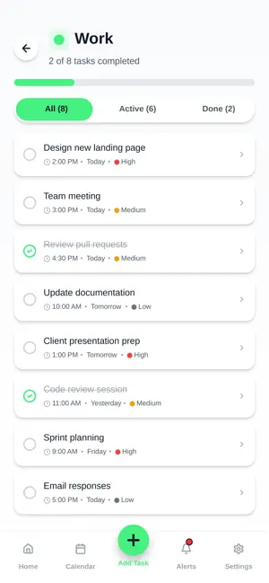 Doneo — To Do List, Planner screenshot 2