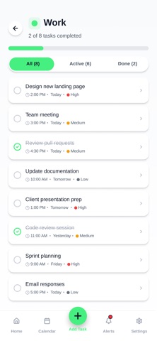 Doneo — To Do List, Planner Screenshot 2 of 6