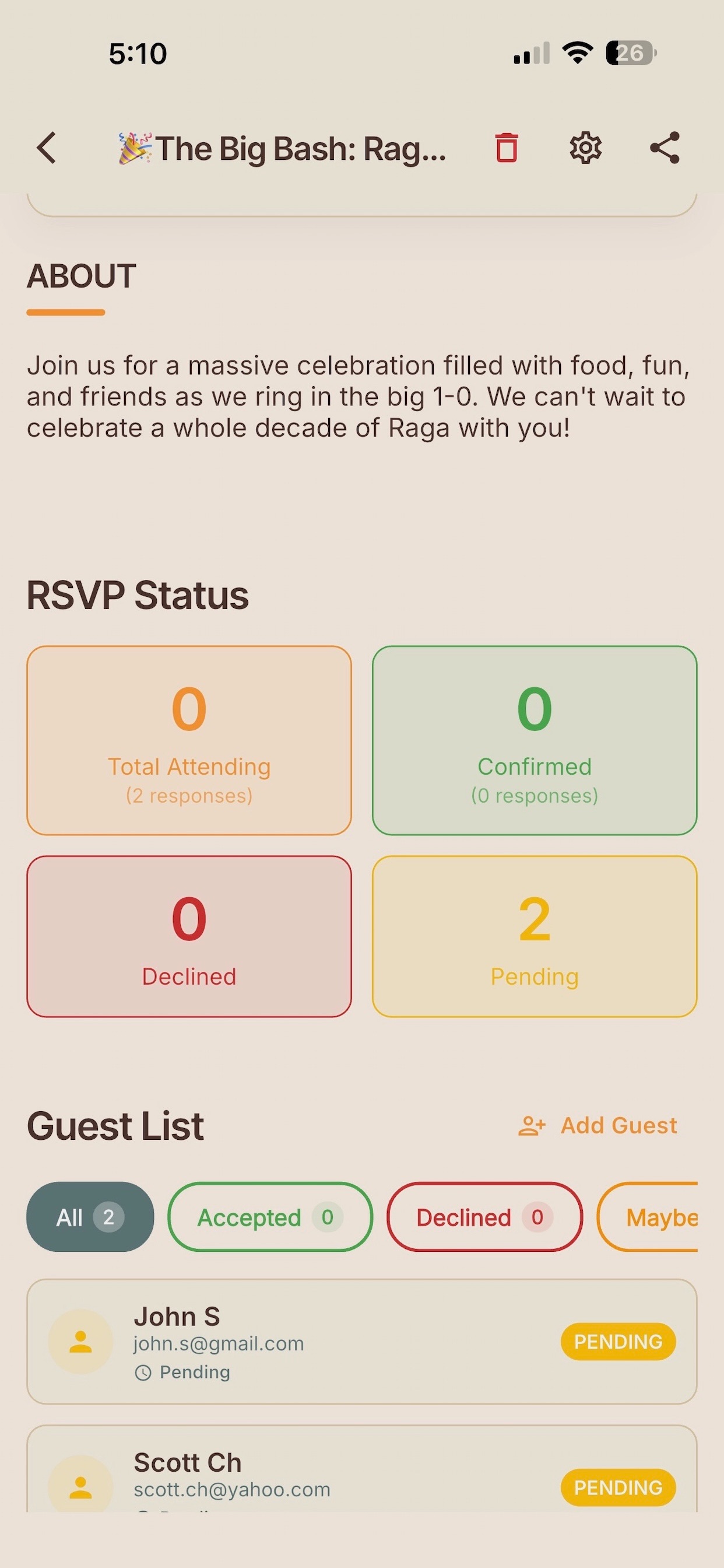 Screenshot 9 of Lekha: Digital Invitations