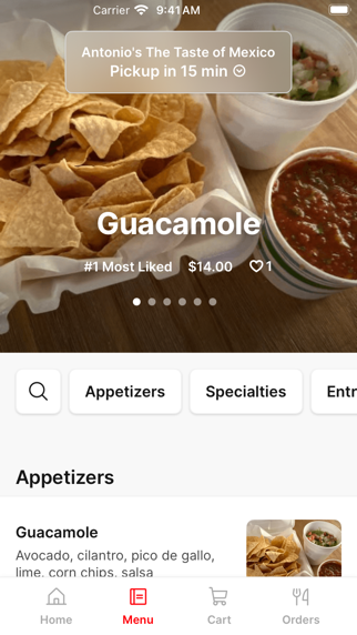 App screenshot
