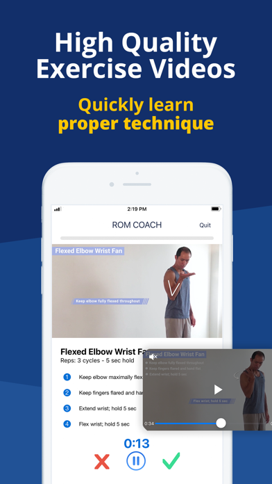 ROM Coach (Mobility Workouts) Screenshot