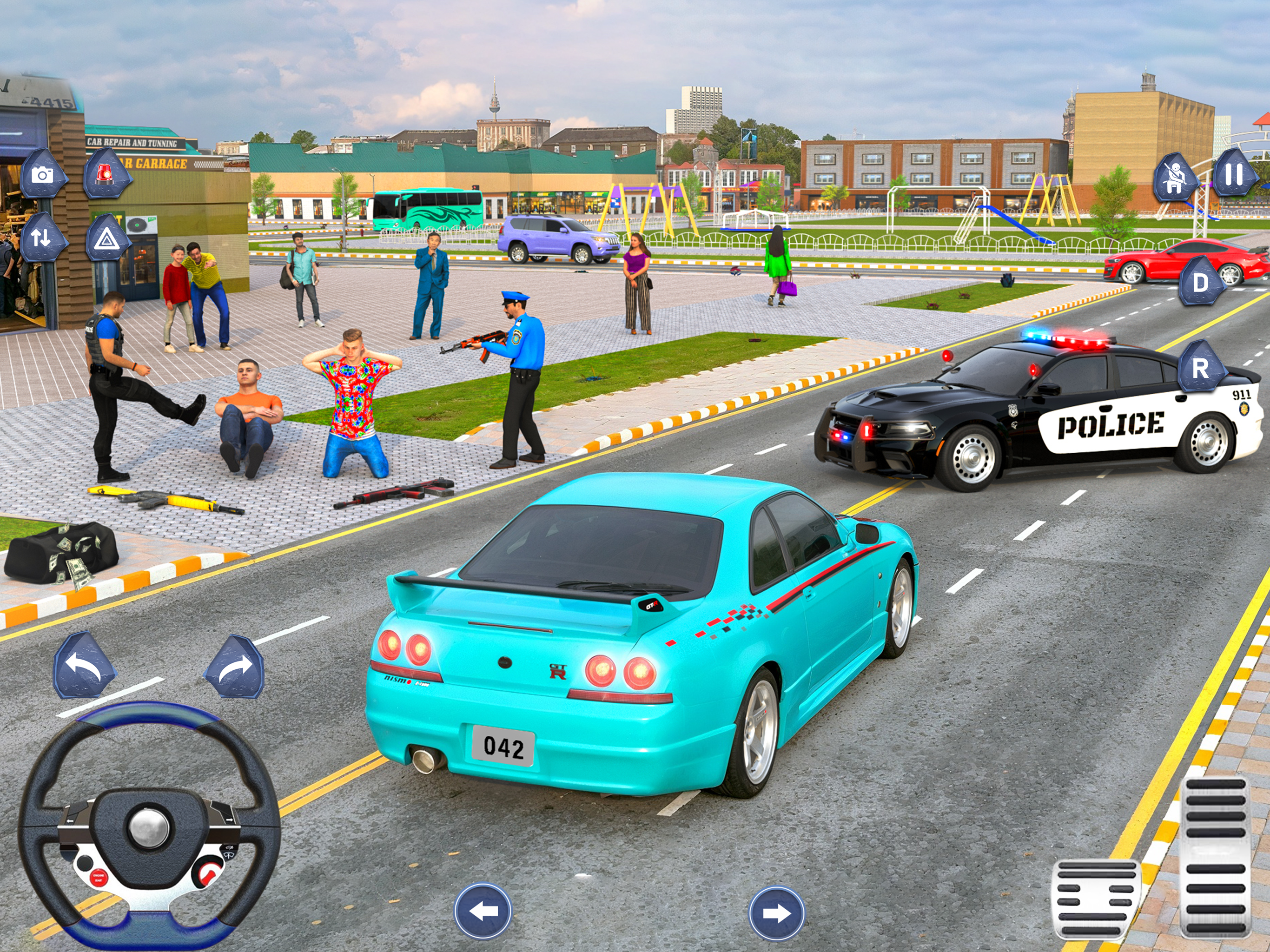 City Police Chase Driving Game