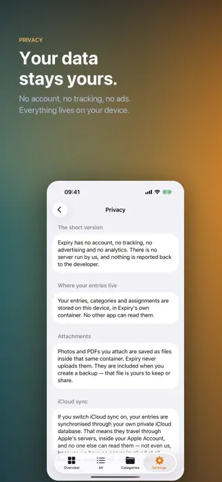 Expiry — Screenshot 5