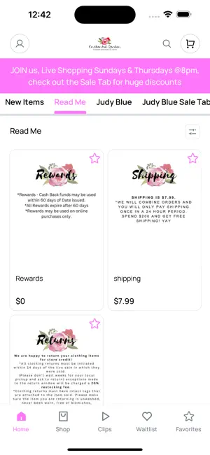 Enchanted Rose Garden Boutique screenshot 1