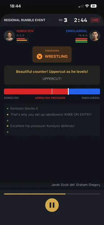 Pure MMA: Manager screenshot 4