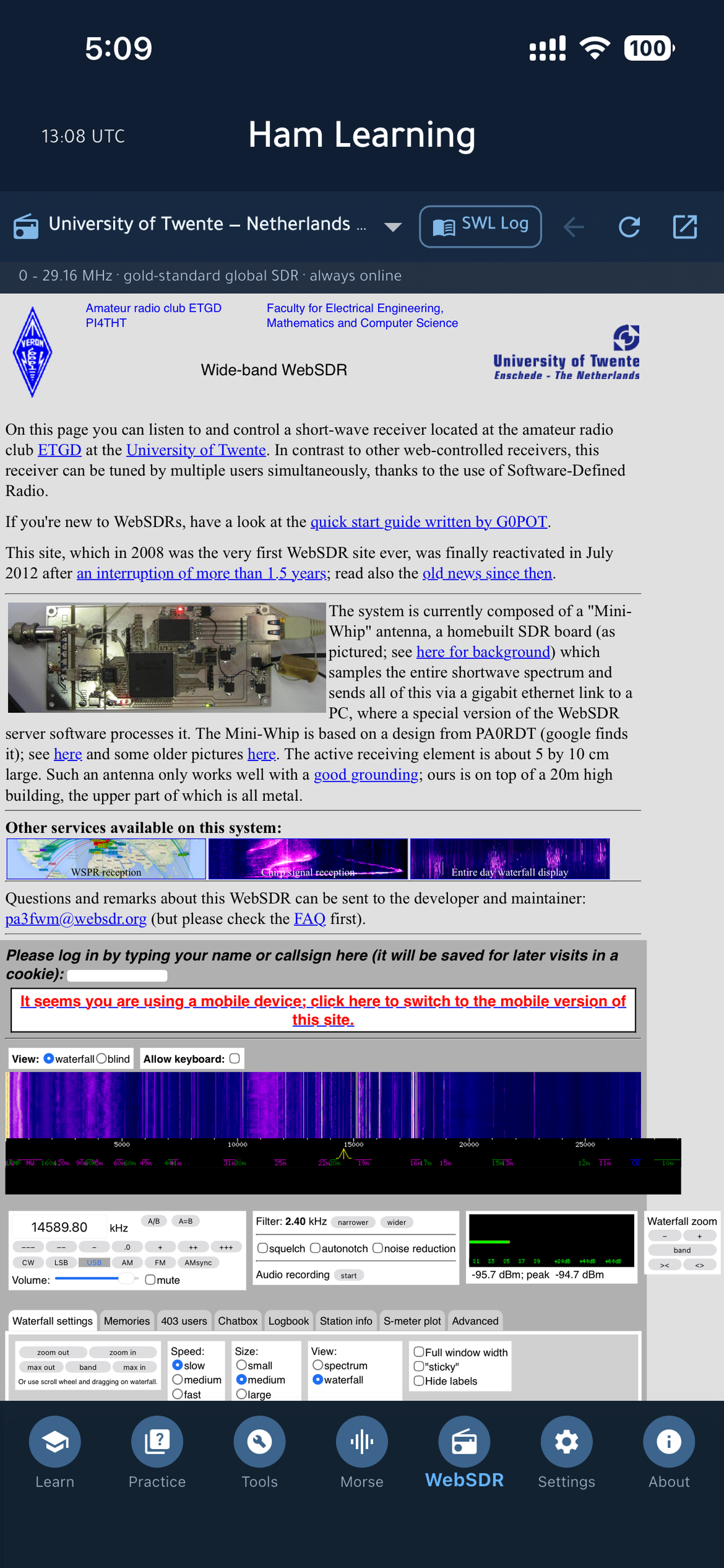 Ham Learning screenshot 5