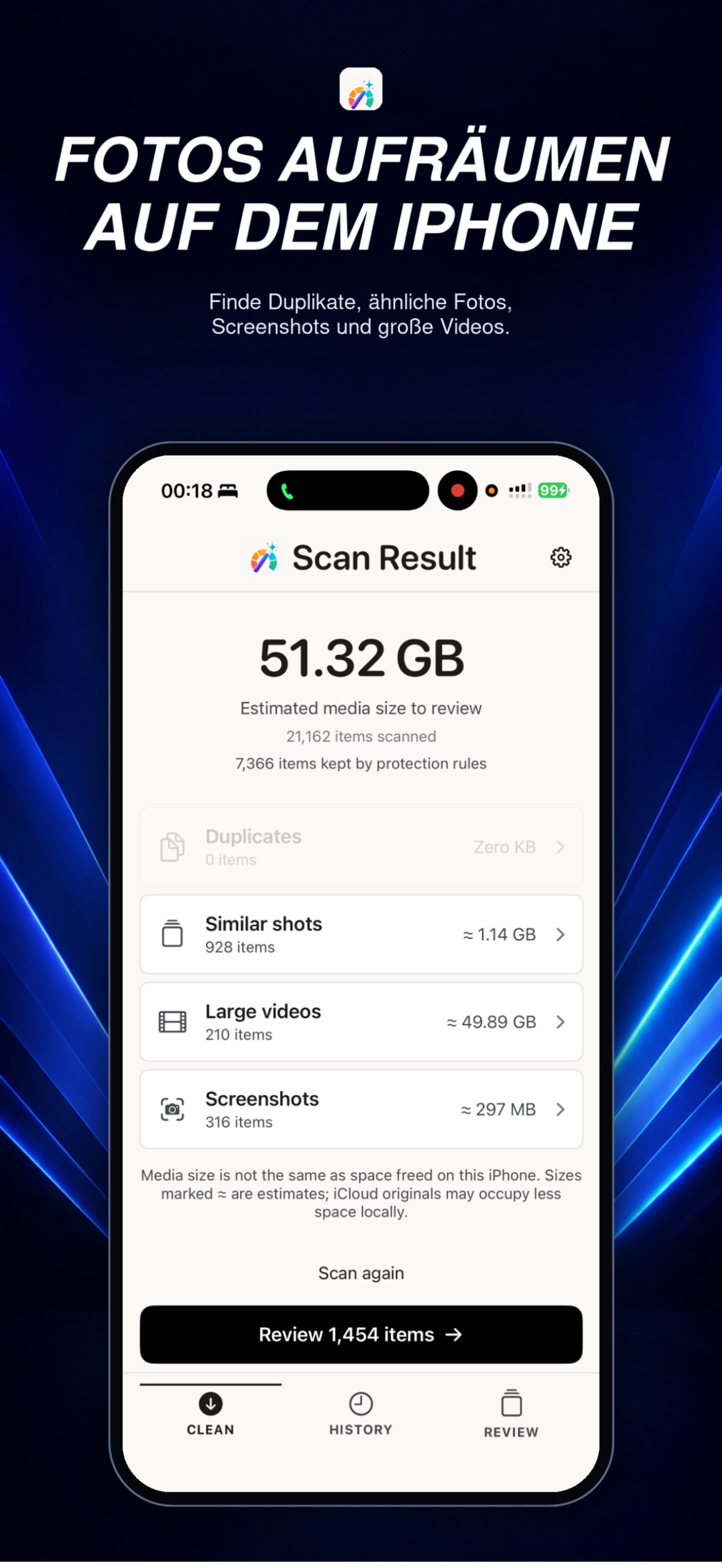Screenshot 1 of Clean Up Storage: KindSift