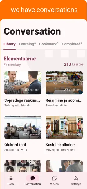 Estonian - Listening Speaking screenshot 2