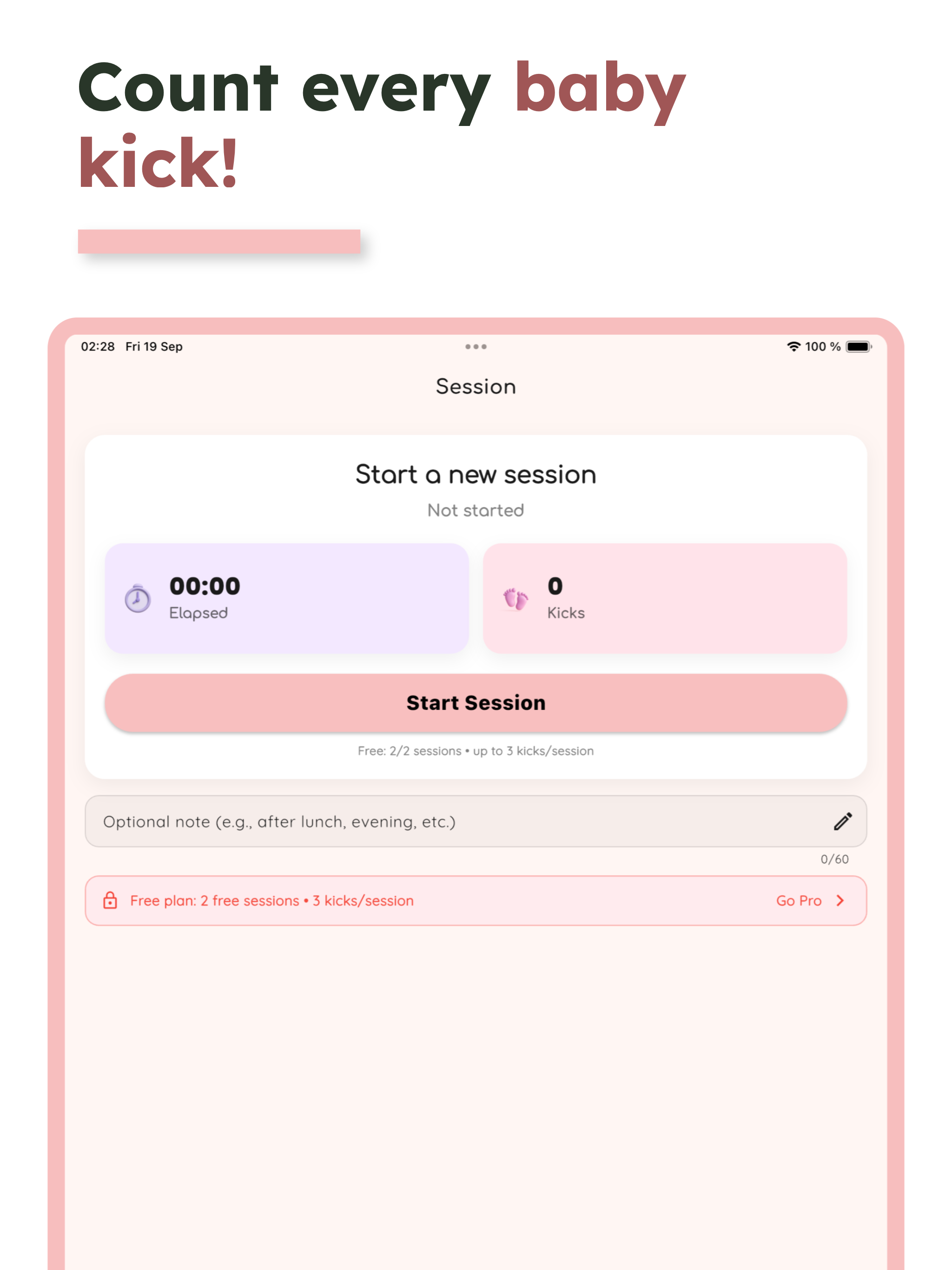Kick Count - Baby Tracker screenshot 6