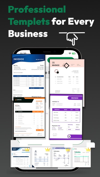 Digital Invoice Generator App Screenshot 4 of 8