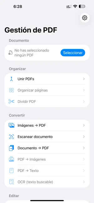 PDF Only - PDF editor screenshot 1