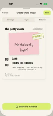 Petty Clock screenshot 5