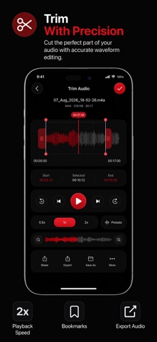 Voice Recorder Plus Pro :Memos Screenshot 3 of 5