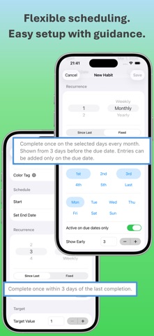 HabiDone: Habits, Tasks, Diary Screenshot 4 of 9