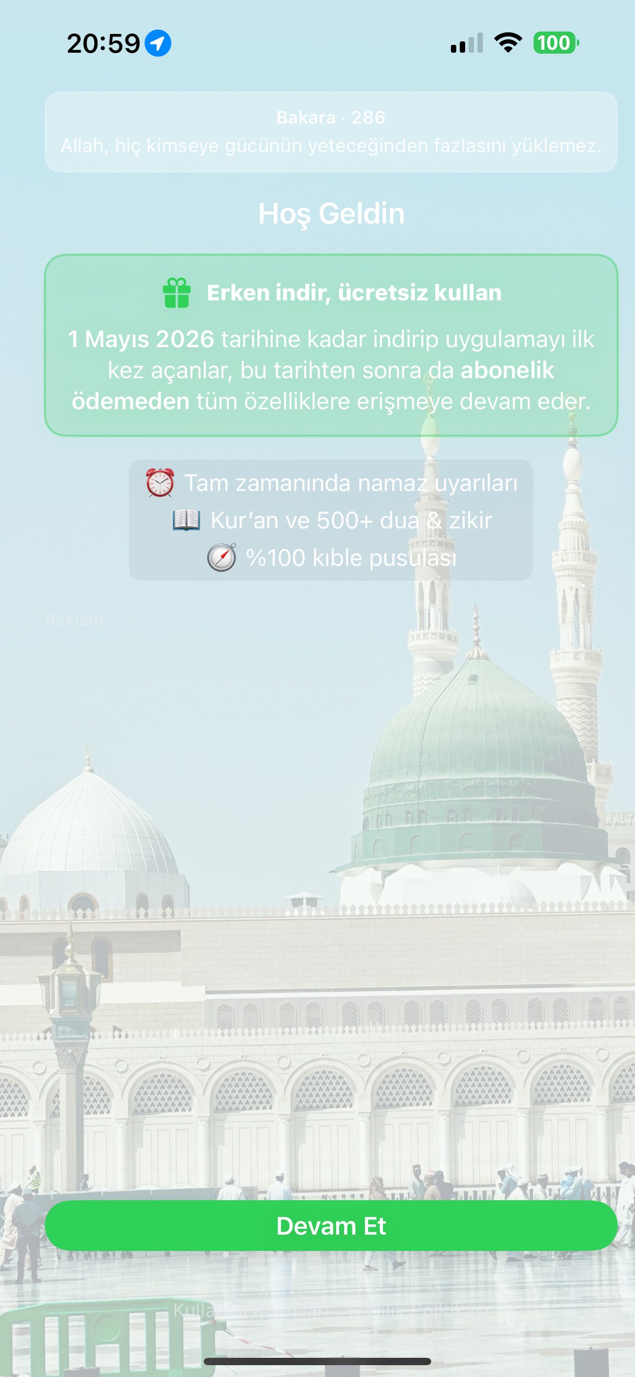 Günlük Ayet
