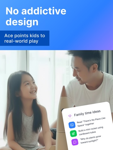 Ace: Voice AI for Kids iPad screenshot