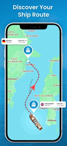 Live Marine : Ship Tracker iPhone screenshot