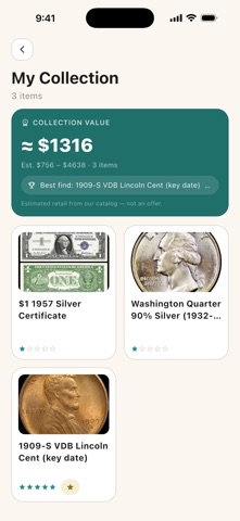 Note ID: Coin & Bill Scanner Screenshot 9 of 10